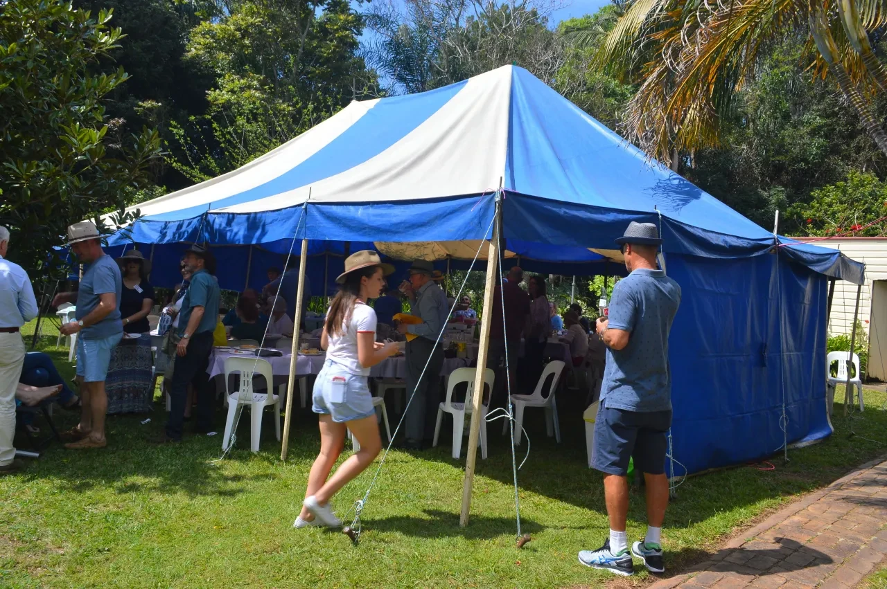 Campbell Family Reunion 2018 — event tent